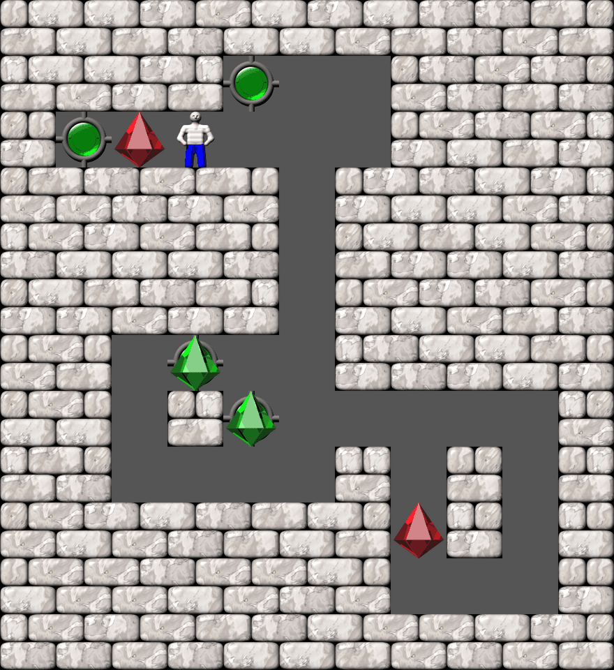 Сокобан Bugs509 collection уровень 218